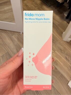 frida mom No-Mess Nipple Balm - New in box